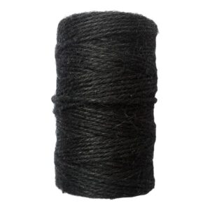 black jute twine